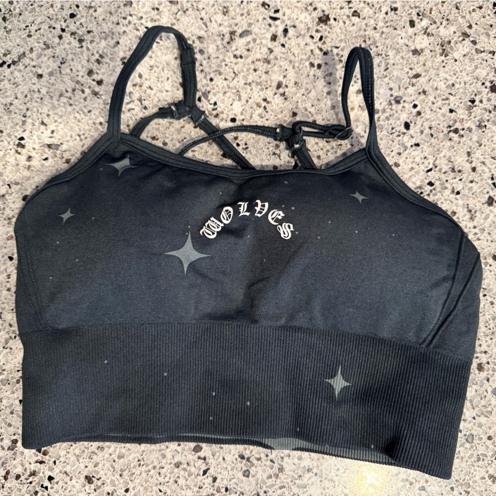 Darc Sport sports bra size medium - dark green/black color